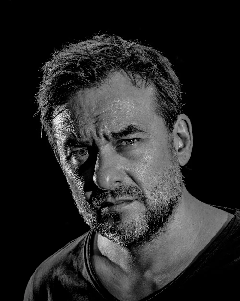 Actor headshot for a Spotlight casting profile