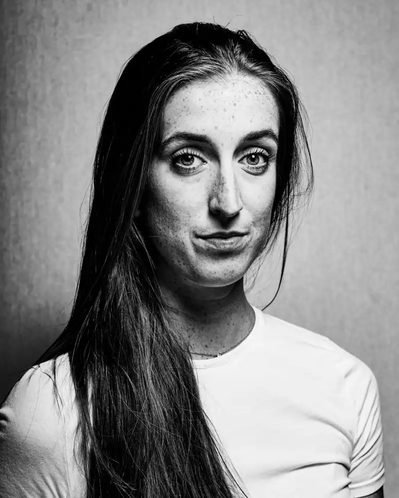 Actor headshot photographed in the London studio