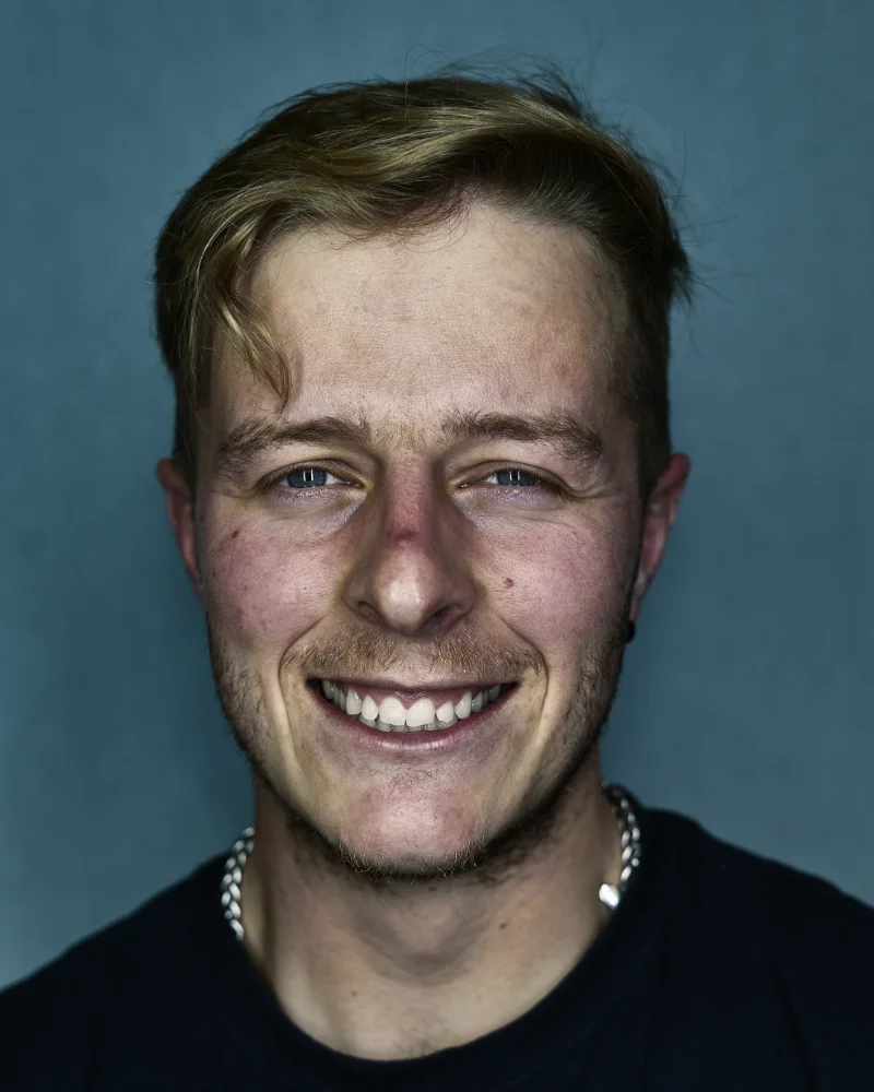 Actor headshot of Jack, photographed in the London studio