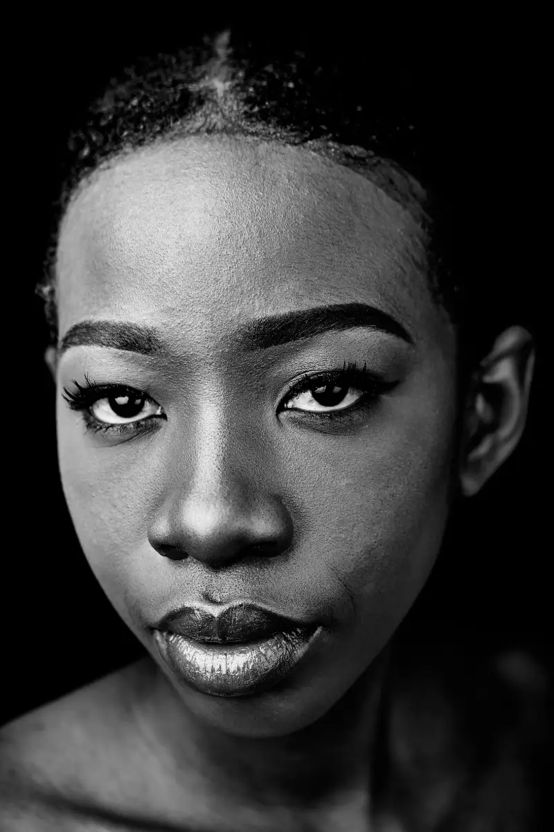 Actor headshot photographed in the London studio