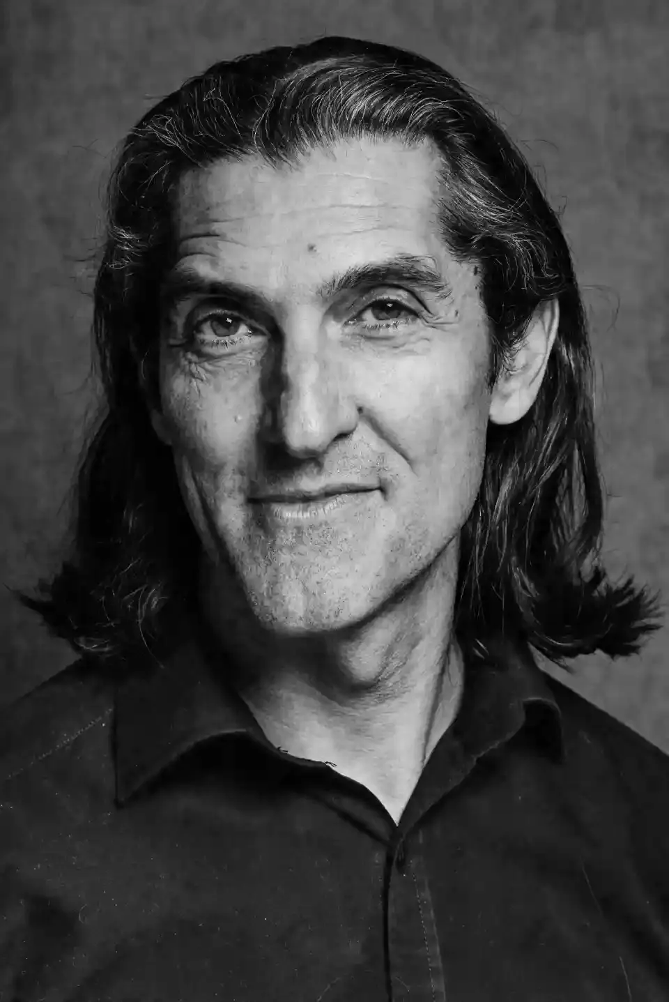 Actor headshot photographed in the London studio