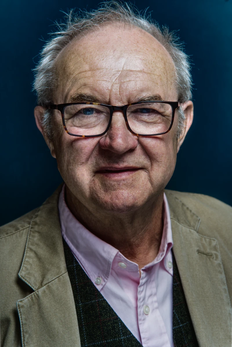 Actor headshot with studio lighting